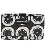 Portafoglio Desigual Mone Lengueta Black & White
