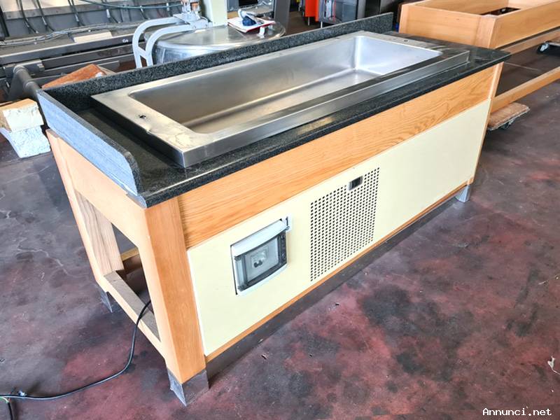 MODULO ARREDO CON PIANO REFRIGERATO USATO