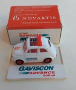 MODELLINO FIAT 500 PROMOZIONALE GAVISCON ADVANCE 500ML SCALA 1/48