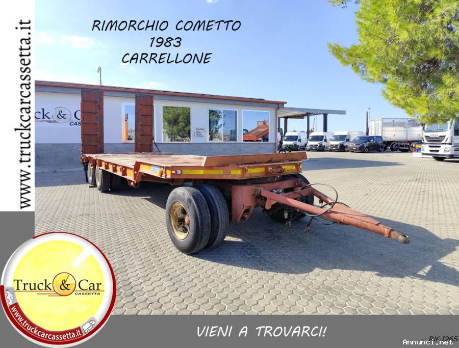 RIF.1265 RIMORCHIO COMETTO – 1983 – CARRELLONE