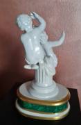 Figurina Porcellana  Mangani vintage  '    GEMINI   '. Perfette condizioni, senza sbeccature o filat