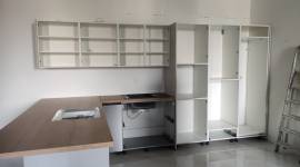 Mobile cucina ad angolo, completo di elettrodomestic