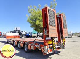 RIF.1263 SEMIRIMORCHIO OZGUL – 2022 – CARRELLONE CON RAMPE IDRAULICHE TRASLANTI – DOPPIA CLASSIFICAZ