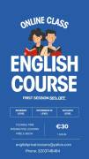 Online English Private Lessons ~ Enjoy 50% off your very first lesson today!