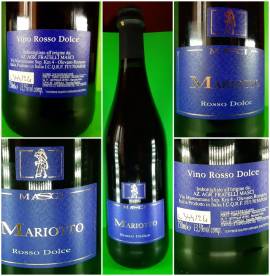 Vino rosso dolce
