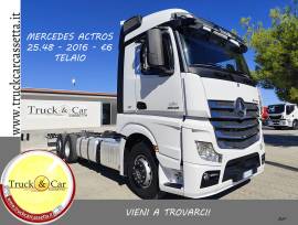 MERCEDES ACTROS 25.48 – 2016 – 3 ASSI A TELAIO – EURO 6
