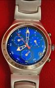 Orologio Swatch Irony Troublemaker cronografo Vintage in alluminio del 1995