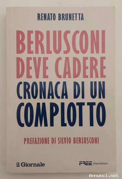 Berlusconi deve cadere. Cronaca di un complotto di Renato Brunetta Ed.Il Giornale Nuovo, maggio 2014