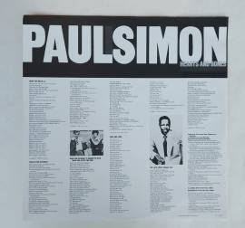 Vinile 33 giri Paul Simon-Hearts and Bones Etichetta: Warner Bross Records - 92 3942-1
