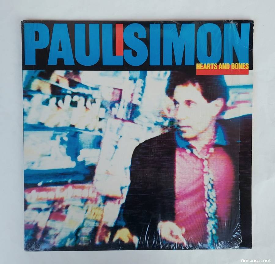 Vinile 33 giri Paul Simon-Hearts and Bones Etichetta: Warner Bross Records - 92 3942-1