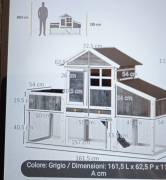 casetta/pollaio per galline o altri volatili casetta/pollaio per galline o altri volatili