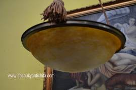 Antico lampadario stile Art Déco anni 40