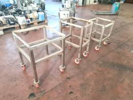 3 CARRELLI TRASPORTATORI DOPPIA PILA  USATI 