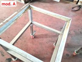 3 CARRELLI TRASPORTATORI DOPPIA PILA  USATI 