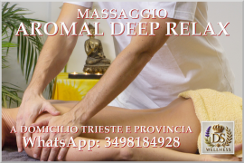 Massaggio Rilassante “AROMAL DEEP RELAX” su tutto il corpo per uomo o donna