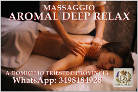 Massaggio Rilassante “AROMAL DEEP RELAX” su tutto il corpo per uomo o donna