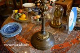 Candelabro in bronzo a cinque braccia del XX secolo