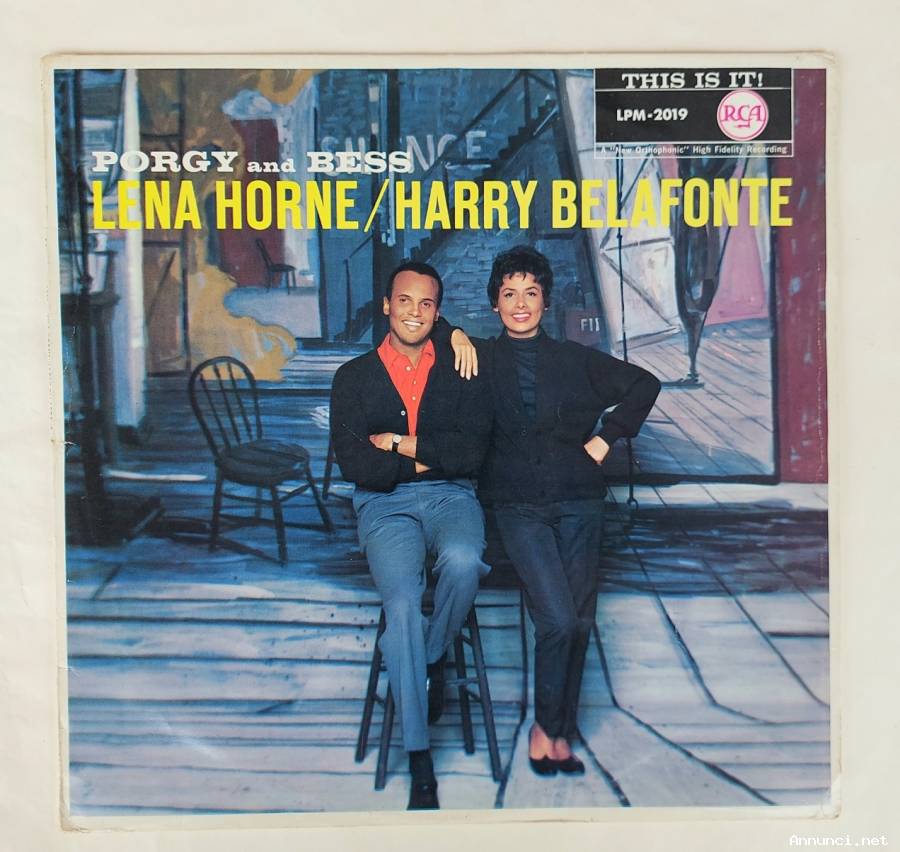 Vinile 33 Giri Porgy and Bess Lena Horne/Harry Belafonte Etichetta: RCA Victor – LOP-1507