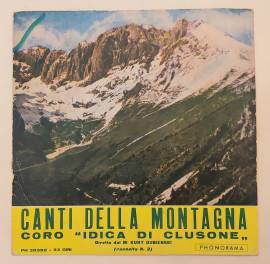Vinile 33 giri: Canti della montagna(raccolta n.2). Coro "Idica di Clusone"