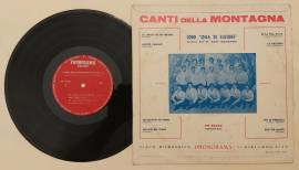 Vinile 33 giri: Canti della montagna(raccolta n.2). Coro "Idica di Clusone"