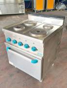 CUCINA ELETTRICA FORNO E 4 PIASTRE USATA  