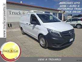 RIF.1383 MERCEDES VITO – 2016 – FURGONE ISOTERMICO CON GRUPPO FRIGORIFERO ATP FRCX 09/2028 – EURO 6