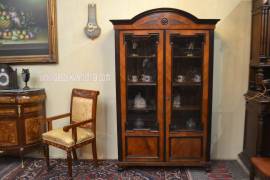 Libreria a due ante del XX secolo stile Carlo X