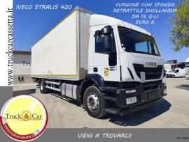 RIF.1387 IVECO STRALIS 420 – 2016 – FURGONE CON SPONDA CARICATRICE RETRATTILE DHOLLANDIA DA 15 Q.LI RIF.1387 IVECO STRALIS 420 – 2016 – FURGONE CON SPONDA CARICATRICE RETRATTILE DHOLLANDIA DA 15 Q.LI