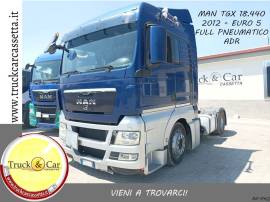 RIF.1142 MAN TGX 18.440 – 2012 – TRATTORE STRADALE – ADR – FULL PNEUMATICO – EURO 5 RIF.1142 MAN TGX 18.440 – 2012 – TRATTORE STRADALE – ADR – FULL PNEUMATICO – EURO 5