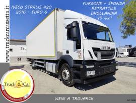 RIF.1386 IVECO STRALIS 420 – 2016 – FURGONE CON SPONDA CARICATRICE RETRATTILE DHOLLANDIA DA 15 Q.LI RIF.1386 IVECO STRALIS 420 – 2016 – FURGONE CON SPONDA CARICATRICE RETRATTILE DHOLLANDIA DA 15 Q.LI