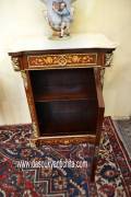 Coppia di servantine intarsiate stile Napoleone III Coppia di servantine intarsiate stile Napoleone III