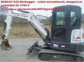 MINI - ESCAVATORE BOBCAT E32 – 3,294 TON – 2011 – PRONTA AL LAVORO 