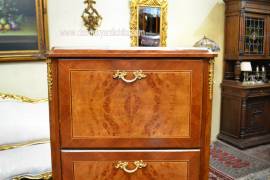 Scarpiera stile Napoleone III a quattro ripiani