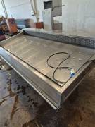 ESPOSITORE INOX PRODOTTI ITTICI REFRIGERATO USATO 
