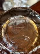 Vaso in cristallo molato Art Déco prima metà del 900