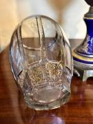 Vaso in cristallo molato Art Déco prima metà del 900