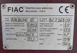 COMPRESSORE  A VITE SENZA FINE  MARCA FIAC 