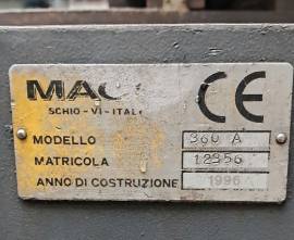 SEGHETTO A NASTRO   MACC MODELLO : SPECIAL 360 A   