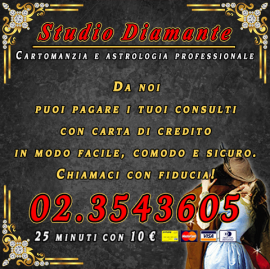 Cartomanzia professionale – Pagamento con carta di credito