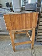 CEPPO IN LEGNO PER MACELLERIA USATO  