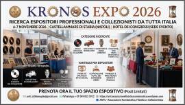 KRONOS EXPO 2026: Selezione espositori nazionali.