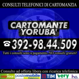 Affidati con fiducia ai Tarocchi del Cartomante Yorubà. Consulti telefonici a bassissimo costo!