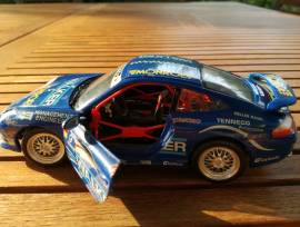 BURAGO 1/18 - PORSCHE 911 CARRERA RACING 1997