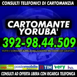 Il Consulto di Cartomanzia con il Cartomante Yorubà è con offerta tramite ricarica telefonica