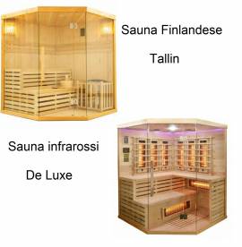 Saune infrarossi e finlandesi