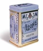 Scatola di Latta Pastiglie Leone Violetta Torino VINTAGE COLLEZIONE