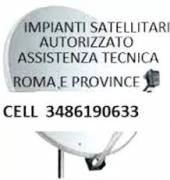 roma portuense  3486190633 ANTENNISTA ASSISTENZA TECNICA A DOMICILIO SKY TIVUSAT