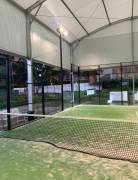  Copertura per campo da padel rimovibile in alluminio.