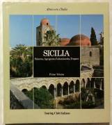 SICILIA. PALERMO, AGRIGENTO, CALTANISSETTA,TRAPANI 1°VOLUME ED:TOURING CLUB ITALIANO,1987 COME NUOVO