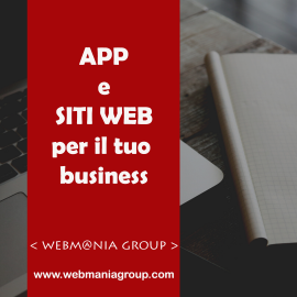 Siti web, e-commerce e app per il tuo business